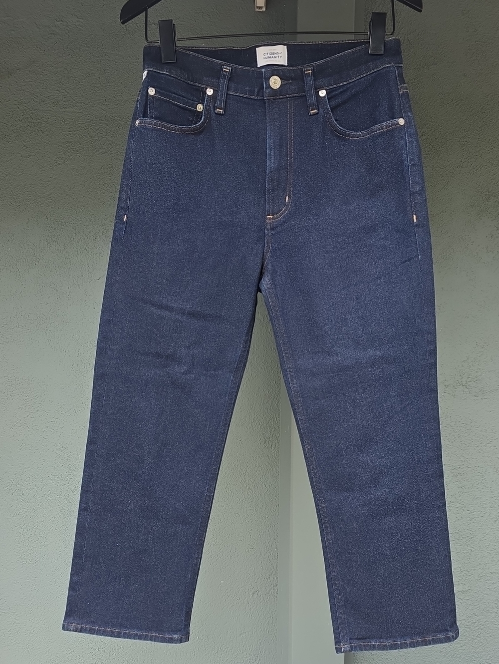NWOT $238 CITIZENS OF HUMANITY PALMA DENIM CAPRI JEANS IN ALLISTER SIZE 27